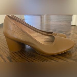 Madewell heels pumps light brown size 9
